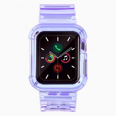 Apyrankė Apple Watch 6 44mm / Watch 5 44mm / Watch 4 44mm / Watch SE 44mm violetinė 1