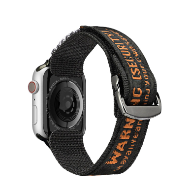 Apyrankė Dux Ducis (Outdoor Version) Apple Watch Ultra, SE, 9, 8, 7, 6, 5, 4, 3, 2, 1 (49, 45, 44, 42 mm) Oranžinė 1