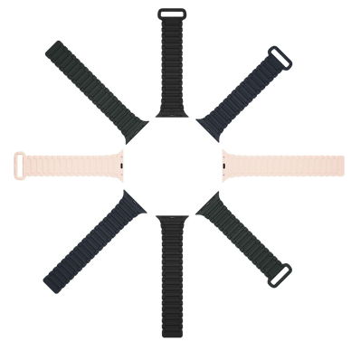 Apyrankė Dux Ducis Strap (Armor Version) Apple Watch 9, SE, 8, 7, 6, 5, 4, 3, 2, 1 (41, 40, 38 mm) Juoda/Oranžinė 2