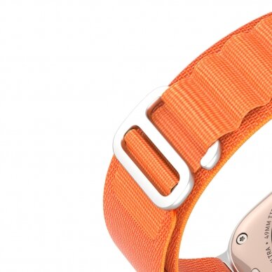 Apyrankė Dux Ducis Strap GS Version Sport Apple Watch Ultra/9/8/7/6/SE/5/4/3/2/1 (42, 44, 45, 49mm) - Oranžinė 12