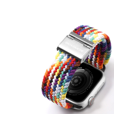 Apyrankė Dux Ducis Strap (Mixture II) Apple Watch Ultra, SE, 9, 8, 7, 6, 5, 4, 3, 2, 1 (49, 45, 44, 42 mm) Rainbow 6