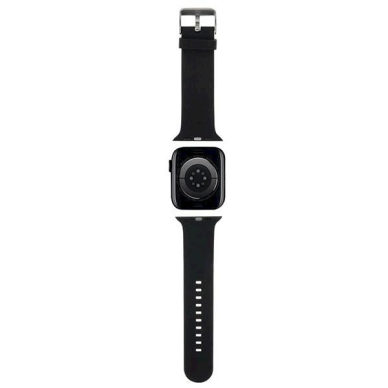 Apyrankė Karl Lagerfeld 3D Rubber Karl&amp;Choupette Heads strap for Apple Watch 38/40/41mm - Juodas 1