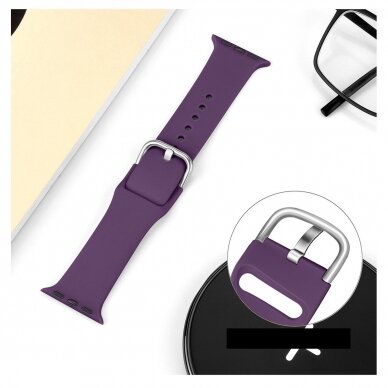 Apyrankė Silicone Strap APS 9/8/7/6/5/4/3/2 / SE (45/44 / 42mm) Mėtinė 2