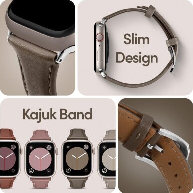 Apyrankė Spigen Cyrill Kajuk Apple Watch 4/5/6/7/8/9/ SE 40/41 mm khaki 12