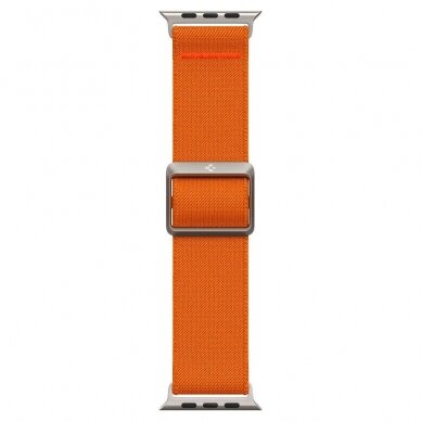 Apyrankė Spigen FIT LITE ULTRA Apple Watch 4 / 5 / 6 / 7 / 8 / 9 / SE / ULTRA (42 / 44 / 45 / 49 MM) Oranžinė 4