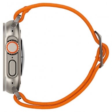 Apyrankė Spigen FIT LITE ULTRA Apple Watch 4 / 5 / 6 / 7 / 8 / 9 / SE / ULTRA (42 / 44 / 45 / 49 MM) Oranžinė 5