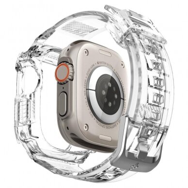 Apyrankė Spigen RUGGED ARMOR Apple Watch ULTRA (49MM) Permatoma 3