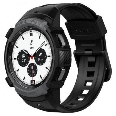 Apyrankė SPIGEN RUGGED ARMOR ”PRO” GALAXY WATCH 4 CLASSIC 42 MM pilka