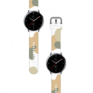 Apyrankė Strap Moro Samsung Galaxy Watch 42mm / 4 / 5 / 6 / Active (40/44mm) camo (6)