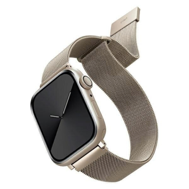 Apyrankė Uniq Dante Apple Watch Series 4/5/6/7 / SE 40 / 41mm. Stainless Steel Auksinė 3