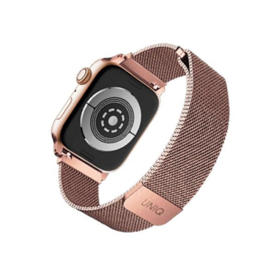 Apyrankė Uniq Dante Apple Watch Series 4/5/6/7/8/9/ SE 40 / 41mm strap. Stainless Steel rožinė 1