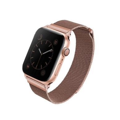 Apyrankė Uniq Dante Apple Watch Series 4/5/6/7/8/9/ SE 40 / 41mm strap. Stainless Steel rožinė 6