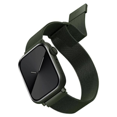 Apyrankė Uniq Dante Apple Watch Series 4/5/6/7/8/9/ SE 42/44 / 45mm. Stainless Steel Žalia 2