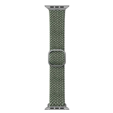 Apyrankė UNIQ pasek Aspen Apple Watch 40/38/41mm Series 4/5/6/7/8/9/SE/SE2 Braided /cypress žalias 5