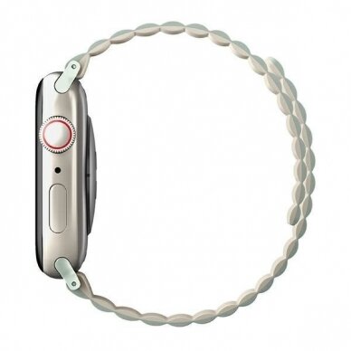 Apyrankė UNIQ pasek Revix Apple Watch Series 4/5/6/7/8/9/SE/SE2/Ultra 42/44/45mm. Smėlinė 3