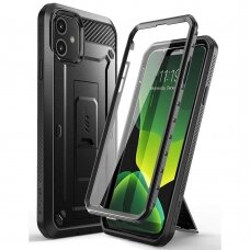 Atsparus Smūgiams Dvipusis Dėklas Supcase Unicorn Beetle Pro Iphone 11 Juodas