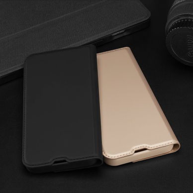 Atverčiamas dėklas Dux Ducis Skin Pro iPhone 13 mini Rožinis 22