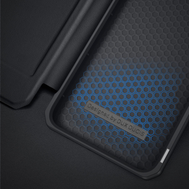 Samsung Galaxy A73 Atverčiamas dėklas DUX DUCIS Skin X Holster Juodas 8