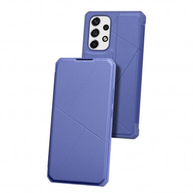 Samsung Galaxy A73 Atverčiamas dėklas DUX DUCIS Skin X Holster Mėlynas 1