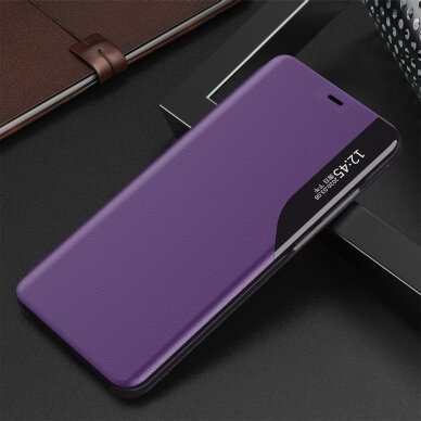 Atverčiamas dėklas Eco Leather View iPhone 13 violetinis 10