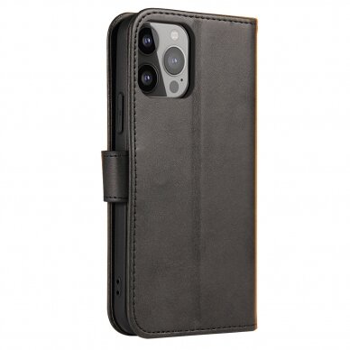 Atverčiamas dėklas Magnet Case elegant iPhone 13 Juodas 1