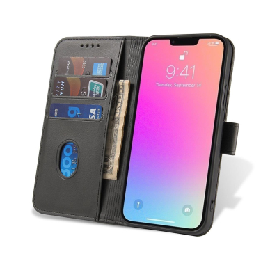 Atverčiamas dėklas Magnet Case Google Pixel 7 cover with flip wallet stand juodas 6