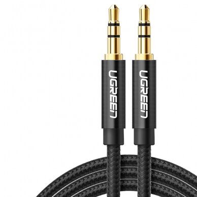 Audio adapteris Ugreen 2 x mini jack 3.5mm 2m Juodas (50363 AV112) 3