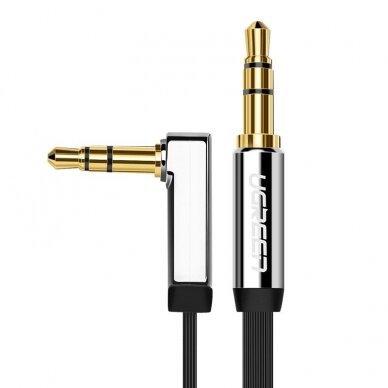 Audio adapteris Ugreen AUX 3,5 mm mini 3m sidabrinis (10728)