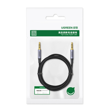 Audio adapteris Ugreen AUX mini jack 3.5mm (male) - 3.5mm mini jack (male) 2m Juodas (AV183) 12