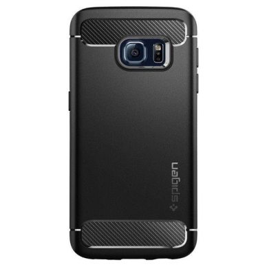 AUKŠTOS KOKYBĖS DĖKLAS SPIGEN ARMOR RUGGED GALAXY S7 JUODAS 3