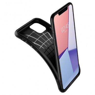 Aukštos Kokybės Dėklas Spigen Liquid Air Iphone 11 Pro Matte Juodas 4