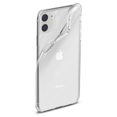 Aukštos Kokybės Dėklas Spigen Liquid Crystal Iphone 11 Crystal Clear 5