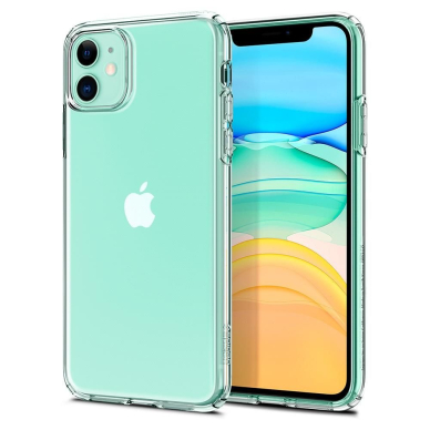 Aukštos Kokybės Dėklas Spigen Liquid Crystal Iphone 11 Crystal Clear 8