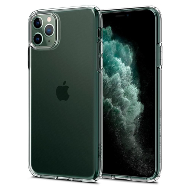 Aukštos Kokybės Dėklas Spigen Liquid Crystal Iphone 11 Pro Crystal Clear Skaidrus 8