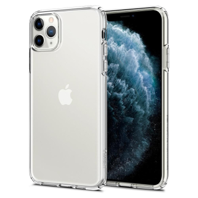 Aukštos Kokybės Dėklas Spigen Liquid Crystal Iphone 11 Pro Crystal Clear Skaidrus 9