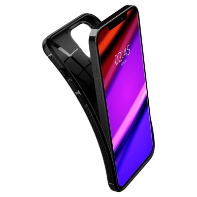 Aukštos Kokybės Dėklas Spigen Rugged Armor Iphone 12 Pro / Iphone 12 Juodas 3