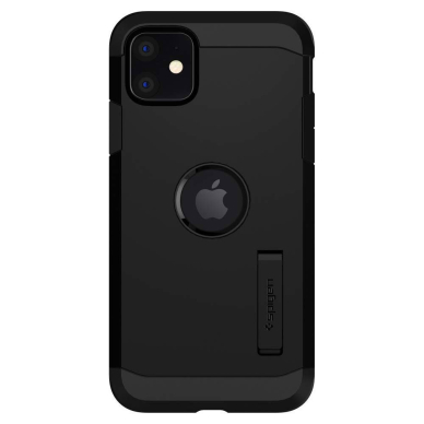 Aukštos Kokybės Dėklas Spigen Tough Armor Iphone 11 Juodas  2