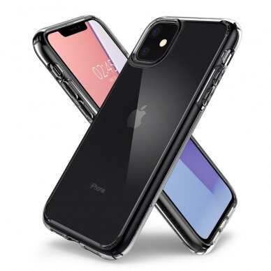 Aukštos Kokybės Dėklas Spigen Ultra Hybrid Iphone 11 Crystal Clear 1