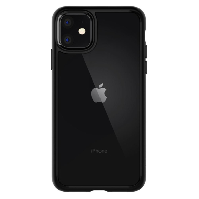 Aukštos Kokybės Dėklas Spigen Ultra Hybrid Iphone 11 Matte Juodas  4