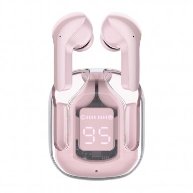 Ausinės Acefast in -ear wireless headphones TWS Bluetooth Rožinės (T6 pink lotus) 11