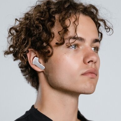 Ausinės Acefast in -ear wireless TWS Bluetooth Pilkos (T6 modern) 1