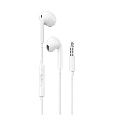 Ausinės Dudao in-ear headphones 3.5mm minijack Baltos (X14PRO)