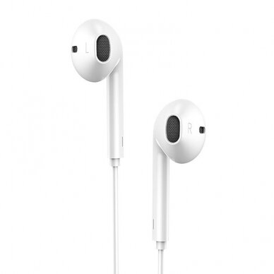 Ausinės Dudao in-ear headphones with USB Type-C Baltos (X3C) 2