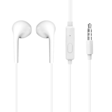 Ausinės Dudao Lateral Earphones Earbuds Headphones Baltos (X10S white)