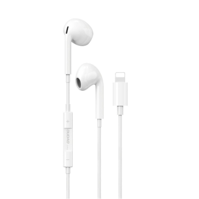 Ausinės Dudao X14PROL-W1 Earphones Lightning Connector Baltos (X14PROL-W1) 7