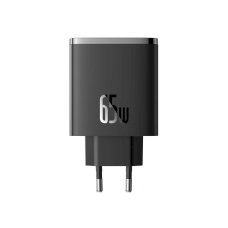 Baseus Cube Pro 65W GaN Įkroviklis  2x USB-C USB-A - Juodas