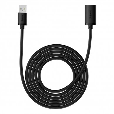 Baseus AirJoy Series USB 3.0 extension cable 3m - Juodas