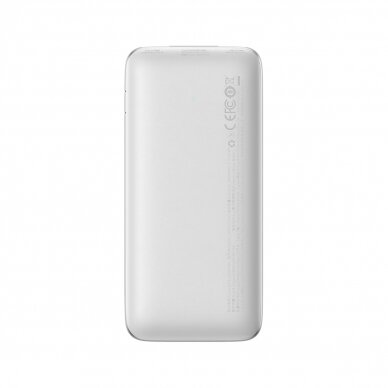 Baseus Bipow Pro powerbank 10000mAh 20W + USB 3A 0.3m cable Baltas (PPBD040102) 2