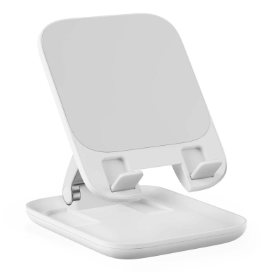 Baseus BS-HP009 Seashell Series foldable tablet stand - baltas