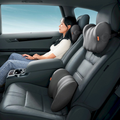 Baseus ComfortRide car lumbar pillow - Juodas 7